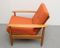 Vintage Orange Armchair, 1960s 3