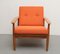 Vintage Orange Armchair, 1960s, Image 1