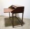Teak Schreibtisch mit Rolltür von Fratelli Proserpio, 1960er 6