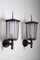 Swedish Outdoor Wall Lamps in Copper and Glass attributed to Hans Bergström, 1950s, Set of 2, Image 3