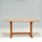 Arts & Crafts Refectory Wooden Rectangular Dining Table, Image 4