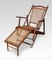 Walnut Framed Folding Steamer Deck Chair, 1890s 4