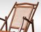 Walnut Framed Folding Steamer Deck Chair, 1890s 5