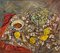 Maya Kopitzeva, Still Life with Grapes and Lemons, Oil Painting, 1974, encadré 2