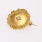 French Fine Pearl and 18 Karat Yellow Gold Collar Brooch, 20th Century 4