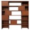 Mid-Century Modern Bookcase with Sliding Doors attributed to Ilmari Tapiovaara, 1950s 1