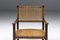 Armchair in Wood and Rope, France, 1930s 5