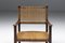 Sessel aus Holz & Seil, Frankreich, 1930er 5