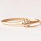 Vintage 14k Yellow Gold Solitaire with Brilliant Cut Diamond, Image 7