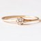 Vintage 14k Yellow Gold Solitaire with Brilliant Cut Diamond 1