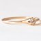 Vintage 14k Yellow Gold Solitaire with Brilliant Cut Diamond 6