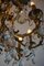 Vintage Bronze and Crystal Chandelier 3