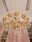 Vintage Bronze and Crystal Chandelier 7