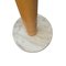 Italian Timber Coat Stand with Travertine Base, 1970s, Image 4