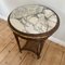 Side Table with White Marble 2