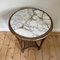 Side Table with White Marble 4