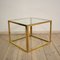 Mid-Century Italian Brass and Glass Coffee Table, 1970s 6