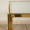 Mid-Century Italian Brass and Glass Coffee Table, 1970s 3