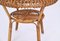 Runder Italienischer Mid-Century Couchtisch aus Rattan & Bambus, Italien, 1960er 9