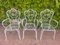 Provencal Armchairs in Wrought Iron, 1960s, Set of 3 2