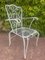 Provencal Armchairs in Wrought Iron, 1960s, Set of 3 5