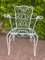 Provencal Armchairs in Wrought Iron, 1960s, Set of 3, Image 8