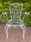 Provencal Armchairs in Wrought Iron, 1960s, Set of 3, Image 4
