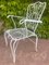 Provencal Armchairs in Wrought Iron, 1960s, Set of 3, Image 6