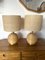 Italian Rattan and Brass Table Lamps, 1970s, Set of 2, Image 11