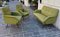 2-Seater Sofa Set and Armchairs, Italy, 1950s, Set of 3 2