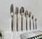 Danish Modern Silver-Plated Capri Cutlery for 12 by Kr. J. Andersen, 1960s, Set of 89 3