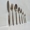 Danish Modern Silver-Plated Capri Cutlery for 12 by Kr. J. Andersen, 1960s, Set of 89, Image 1