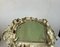 Small Italian Vanity Wall Mirror in Brass and Silver, 1970s, Image 7