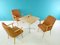 Mid-Century Dining Table and Chairs Germany, 1960s, Set of 4 9