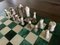 Chess Board in Malachite, Set of 33 3