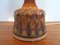 Lámpara de mesa Studio danesa de cerámica de Elsa Rice para Riisa Keramik, años 60, Imagen 13
