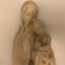 Estatuilla de la Virgen María con el niño, década de 1900, Imagen 21