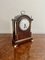 Antique Victorian Mahogany Inlaid Bracket Clock, 1880s, Image 2