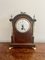 Antique Victorian Mahogany Inlaid Bracket Clock, 1880s 5