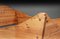 Cama doble y mesitas de noche de madera de pino aceitada atribuida a Roland Wilhelmsson, Suecia, años 80. Juego de 3, Imagen 22