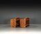 Double Bed and Bedside Tables in Oiled Pine Wood attributed to Roland Wilhelmsson, Sweden, 1980s, Set of 3, Image 56