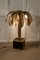 French Palm Tree Toleware Table Lamp in the style of Mason Jansen, 1970s 8