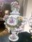 Vases Brûle-Encens en Porcelaine Polychrome de Capodimonte avec Fleurs et Angelots Ailés, 19ème Siècle, Set de 2 6