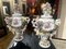 Bruciaincenso di Capodimonte in porcellana policroma, vasi con fiori e putti alati, XIX secolo, set di 2, Immagine 20