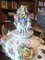 19th Century Capodimonte Polychrome Porcelain Incense Burners Vases with Flowers and Winged Cherubs, Set of 2, Image 16