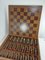 Tablero de ajedrez vintage de cuero, años 80. Juego de 33, Imagen 5
