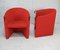 Red Armchairs from Arflex, Italy, 1980, Set of 2 13