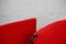 Red Armchairs from Arflex, Italy, 1980, Set of 2 5