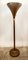 Lámpara de pie Art Déco de latón, años 40, Imagen 1