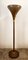 Lámpara de pie Art Déco de latón, años 40, Imagen 21